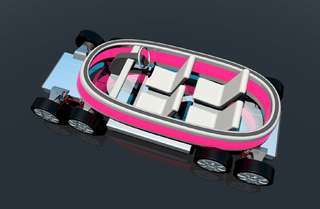 Illustration for article titled Eliica Eight-Wheeled Electric Car: Heading To Production Because The Tesla Isn't Fast Enough